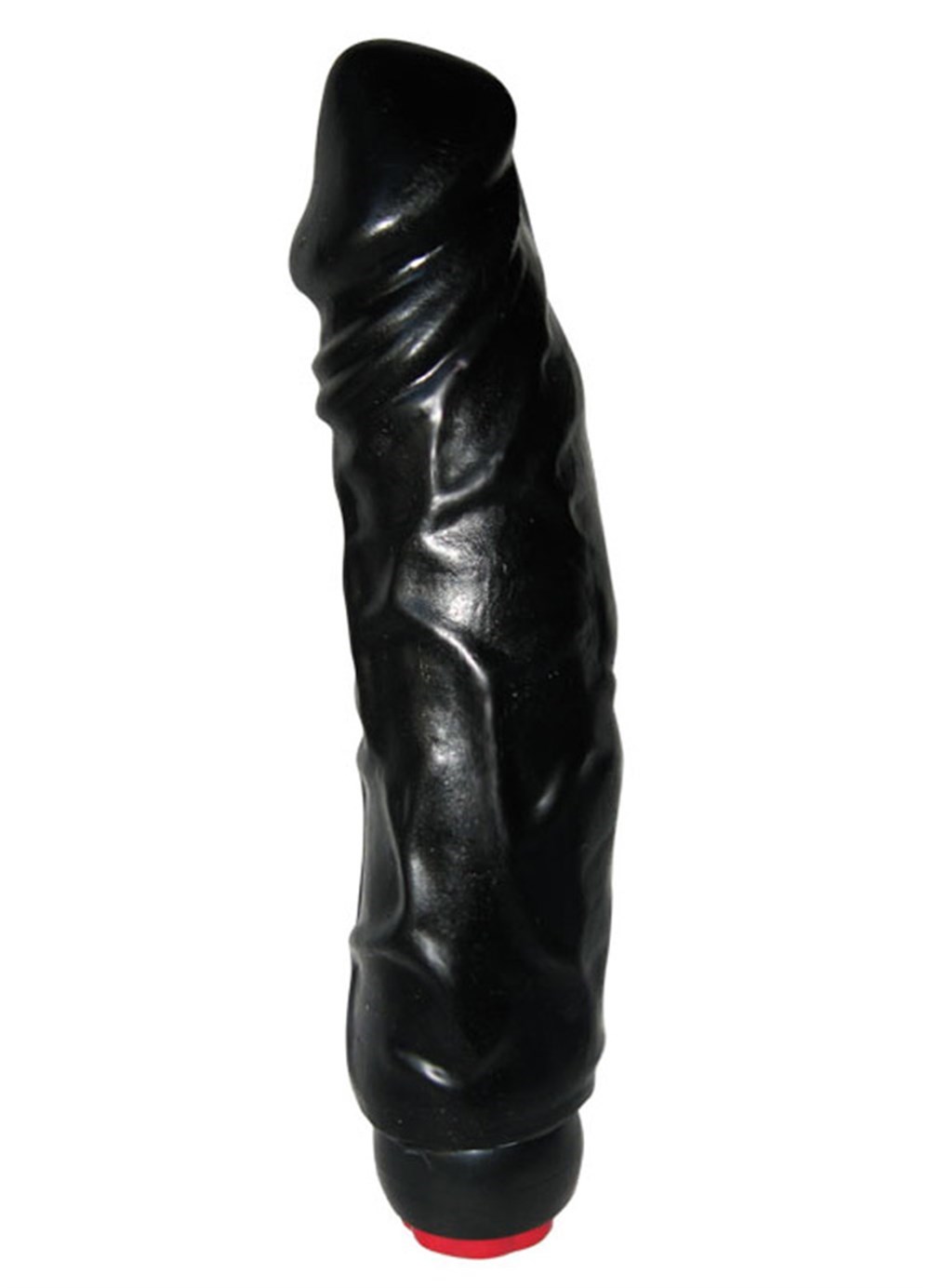 Güçlü Titreşimli 21cm Realistik Zenci Penis Vibratör
