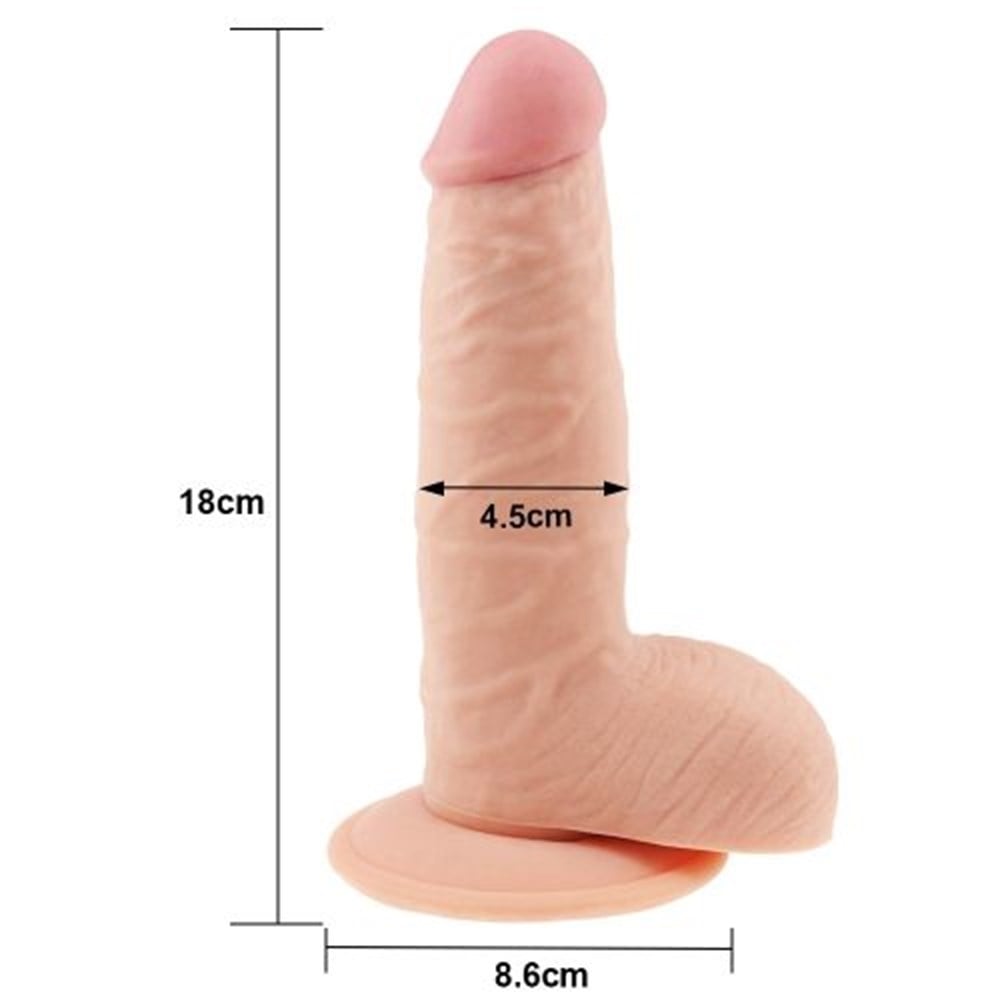 Lovetoy 18cm Yeni Nesil Realistik Penis Dildo