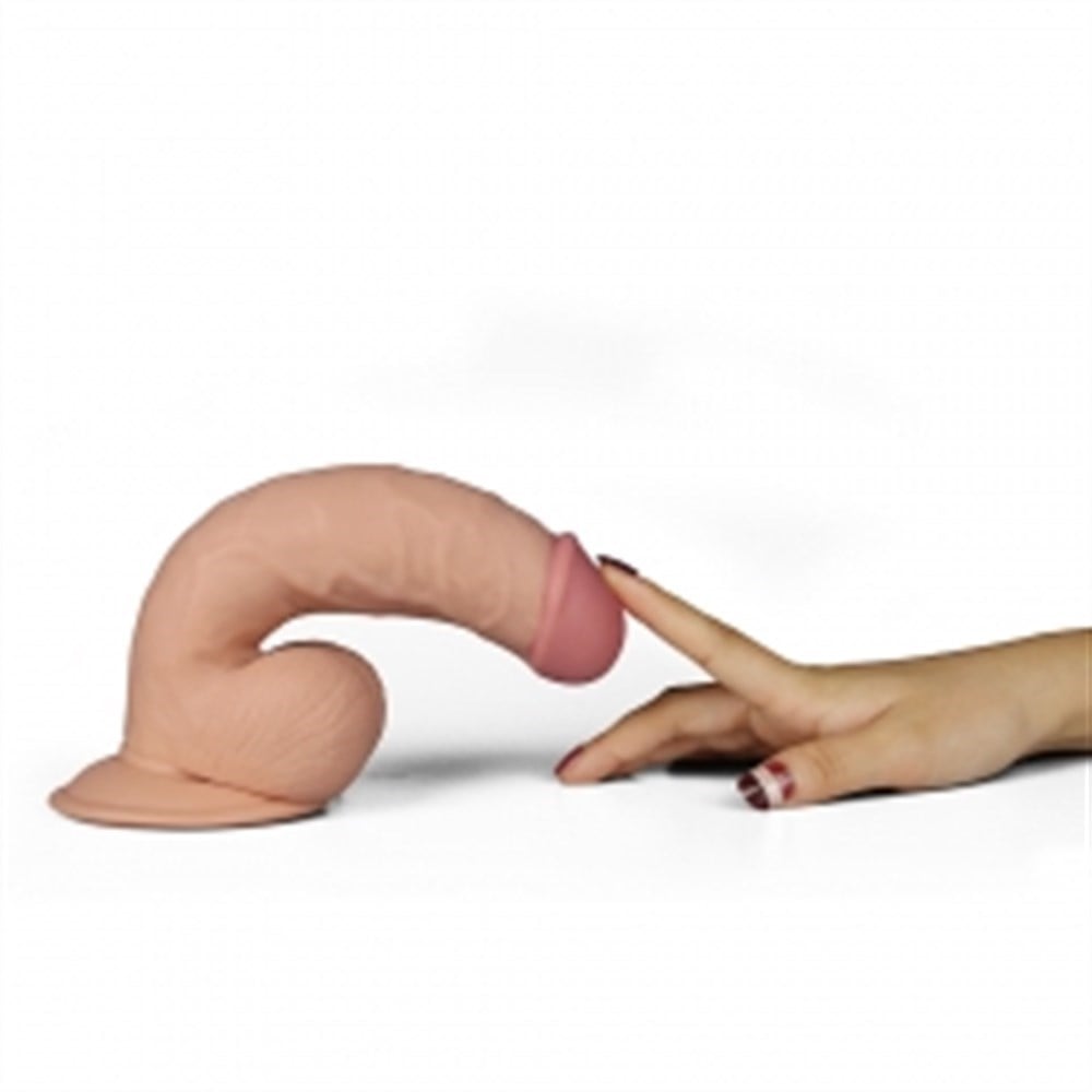 Lovetoy 20cm Belden Bağlamalı Yeni Nesil Titreşimli Realistik Vibratör Penis