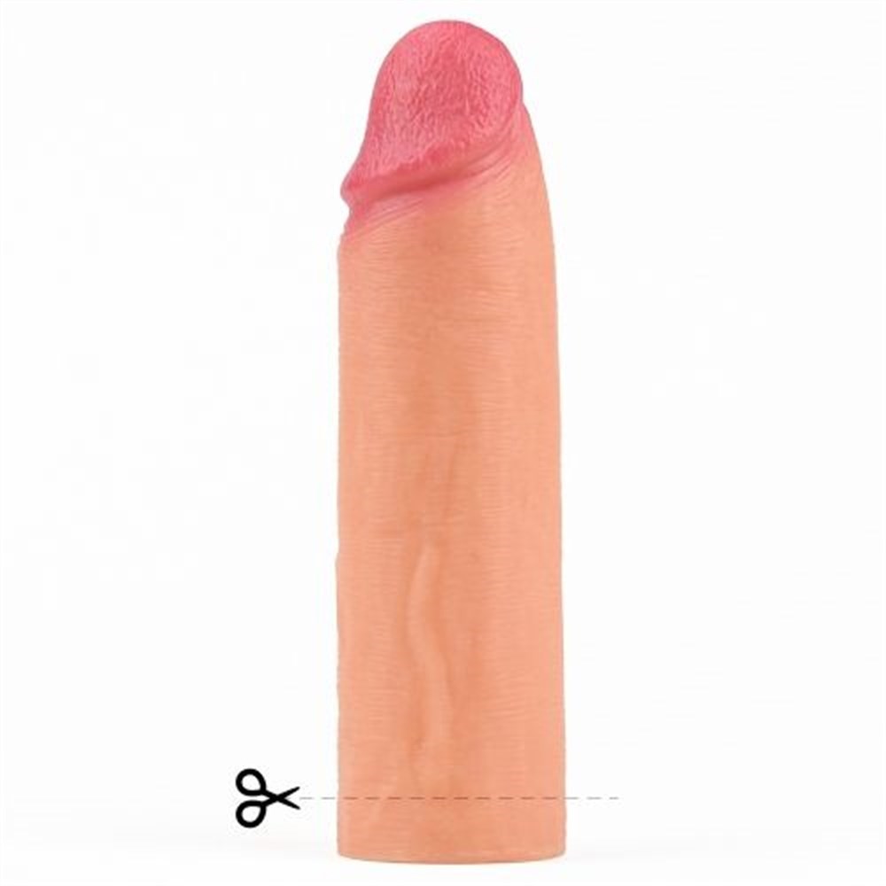 Lovetoy Nature 16,5cm Uzunluğunda 2,5cm Dolgulu Realistik Penis Kılıfı