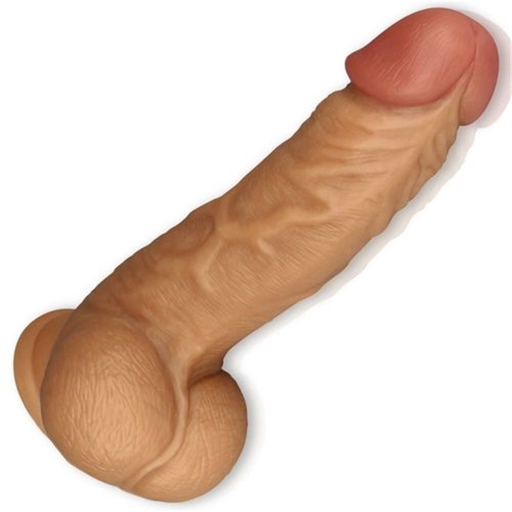 Lovetoy Real Extreme 21cm Titreşimli Kalın Realistik Penis Vibratör