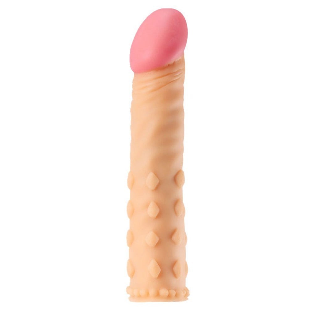 Max Man 5cm Dolgulu Realistik Penis Kılıfı