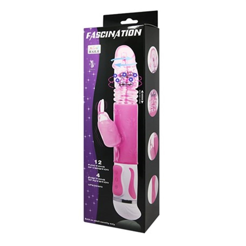 Oynar Başlı Klitoris Uyarıcılı Teknolojik Tavşan Vibratör Penis