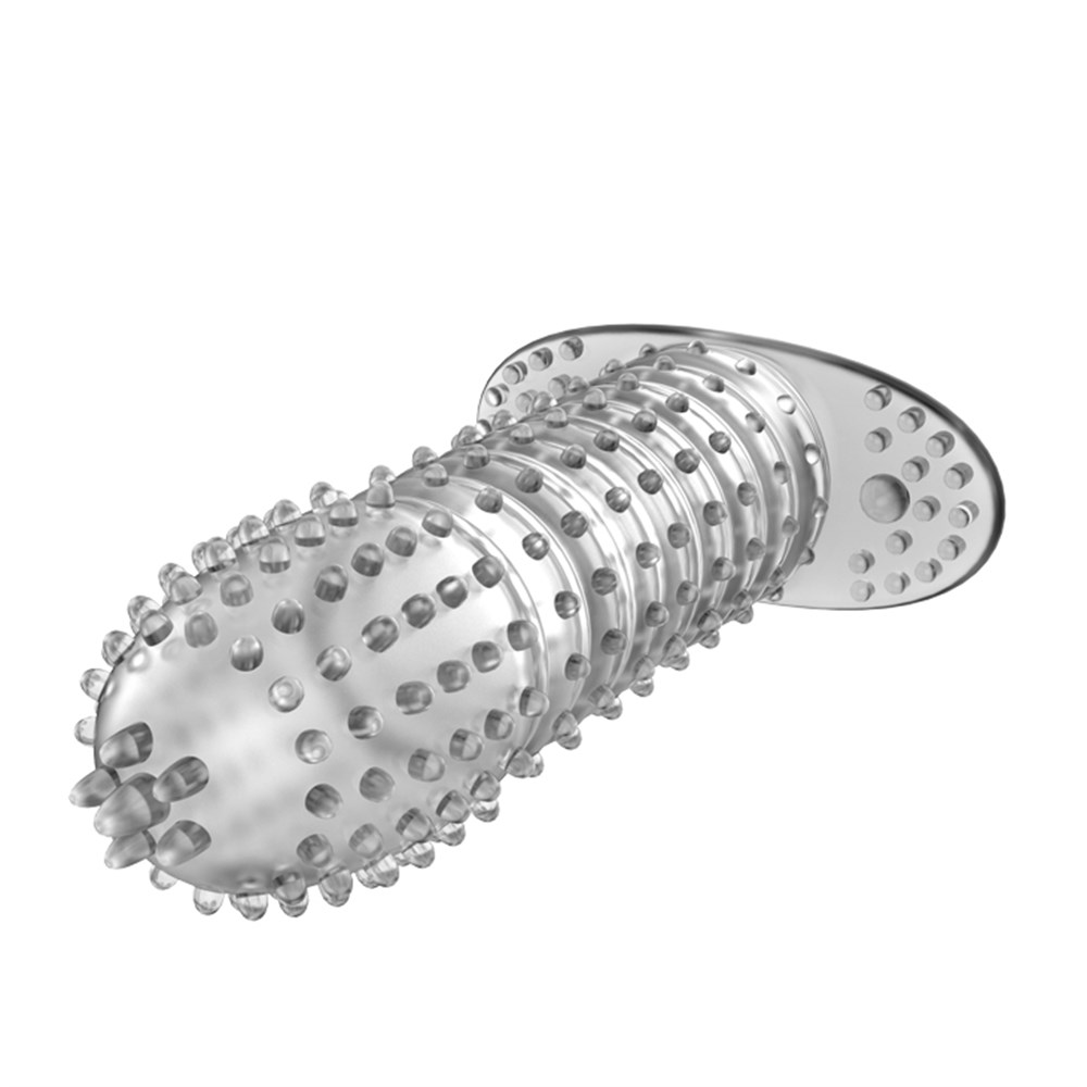 PENIS SLEEVE Penis Kılıfı Klitoral Uyarıcılı Silikon Penis Kılıfı