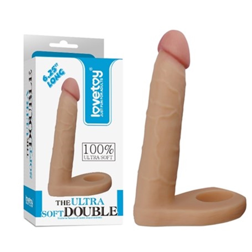 Soft Double Anal Dildo Penis 14 cm