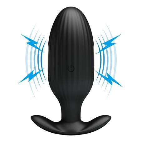 Telefon Kumandalı 12 Titreşim Fonksiyon & 3 Elektro Şoklu Teknolojik Anal Vajinal Vibratör