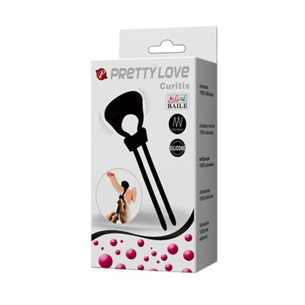 Titreşimli Penis Sıkıcı Halkası Prostat Kelepçe Yüzüğü