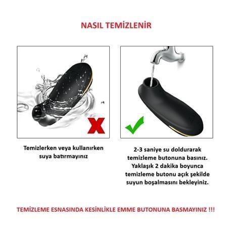 USB Şarjlı 7 Emme Fonksiyonlu Teknolojik Vibratör- Otis