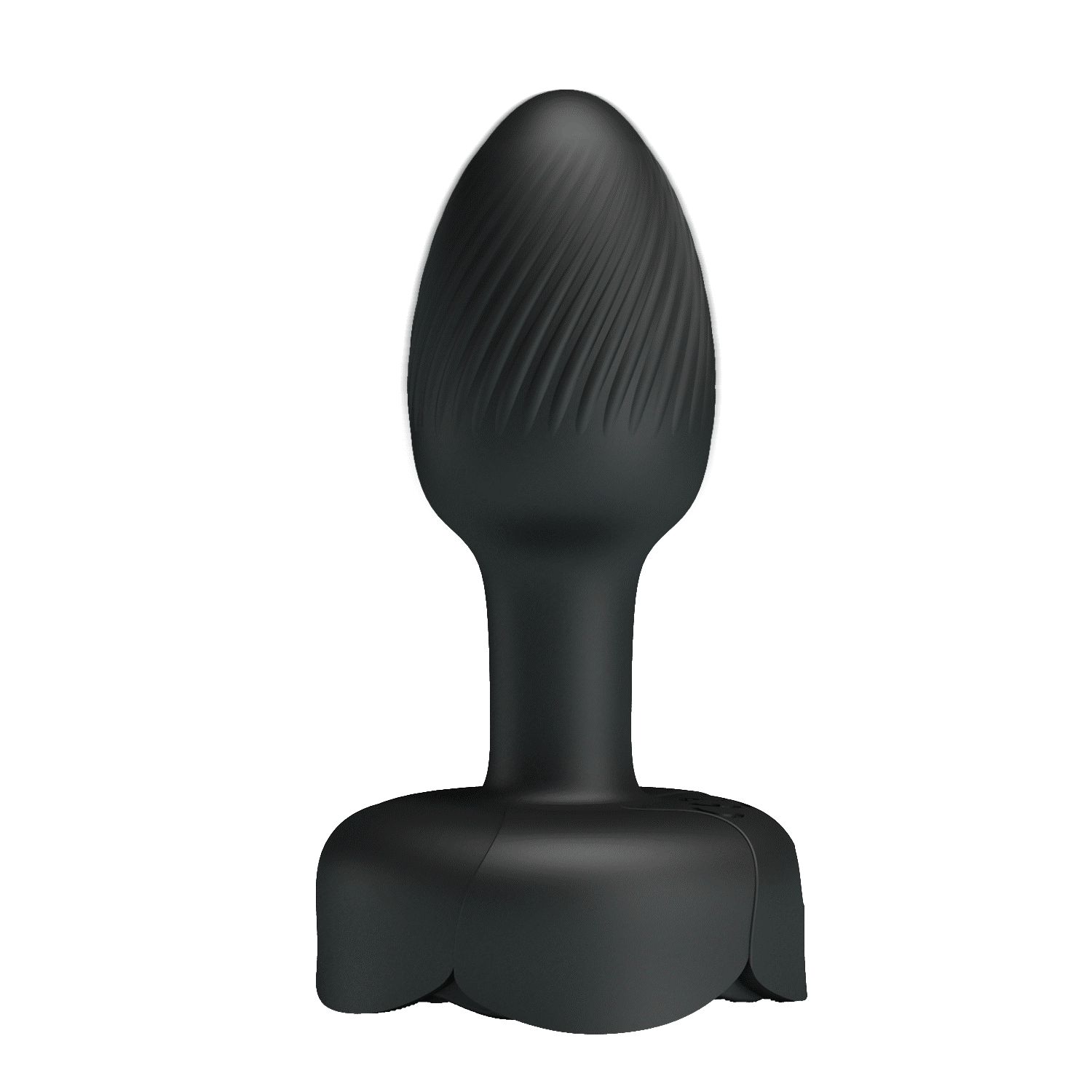 USB'den Manyetik Şarjlı 10 Farklı Titreşimli 5 Led Işıklı Silikon Anal Plug - Olman