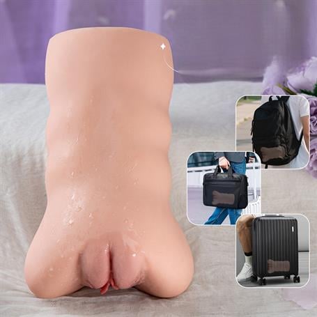 USB'den Manyetik Şarjlı Telefondan Kumandalı Emme ve Güçlü Titreşim Fonksiyonlu Realistik Masturbatör - Sora