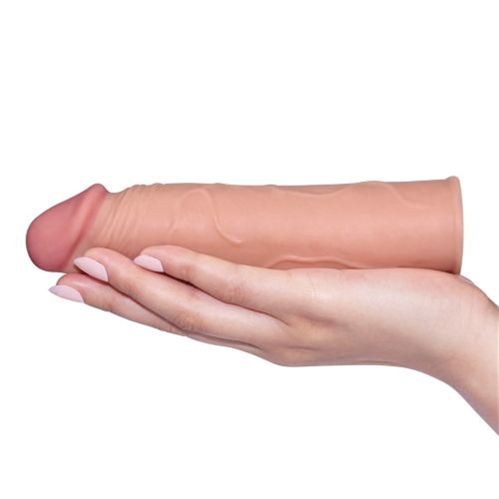 X-Tender 16,5cm Realistik 3cm Dolgulu Penis Kılıfı