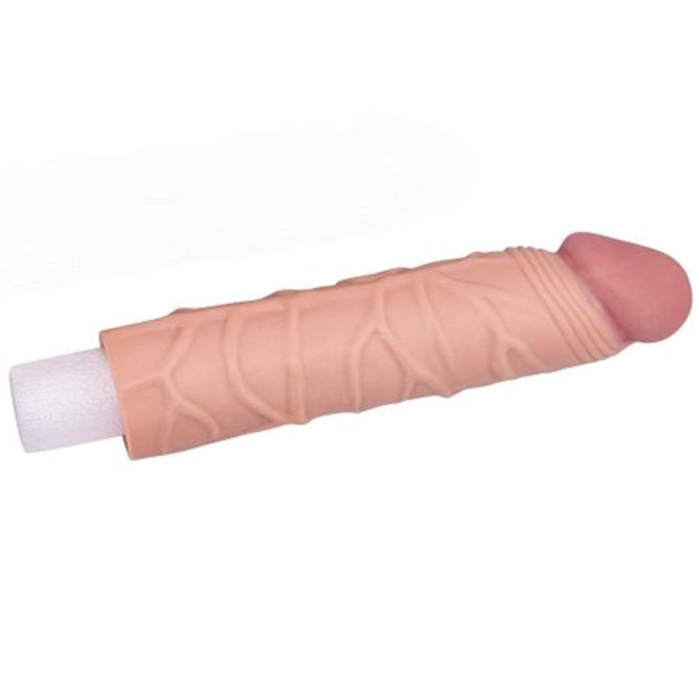 X-Tender 17cm Realistik 3cm Dolgulu Penis Kılıfı