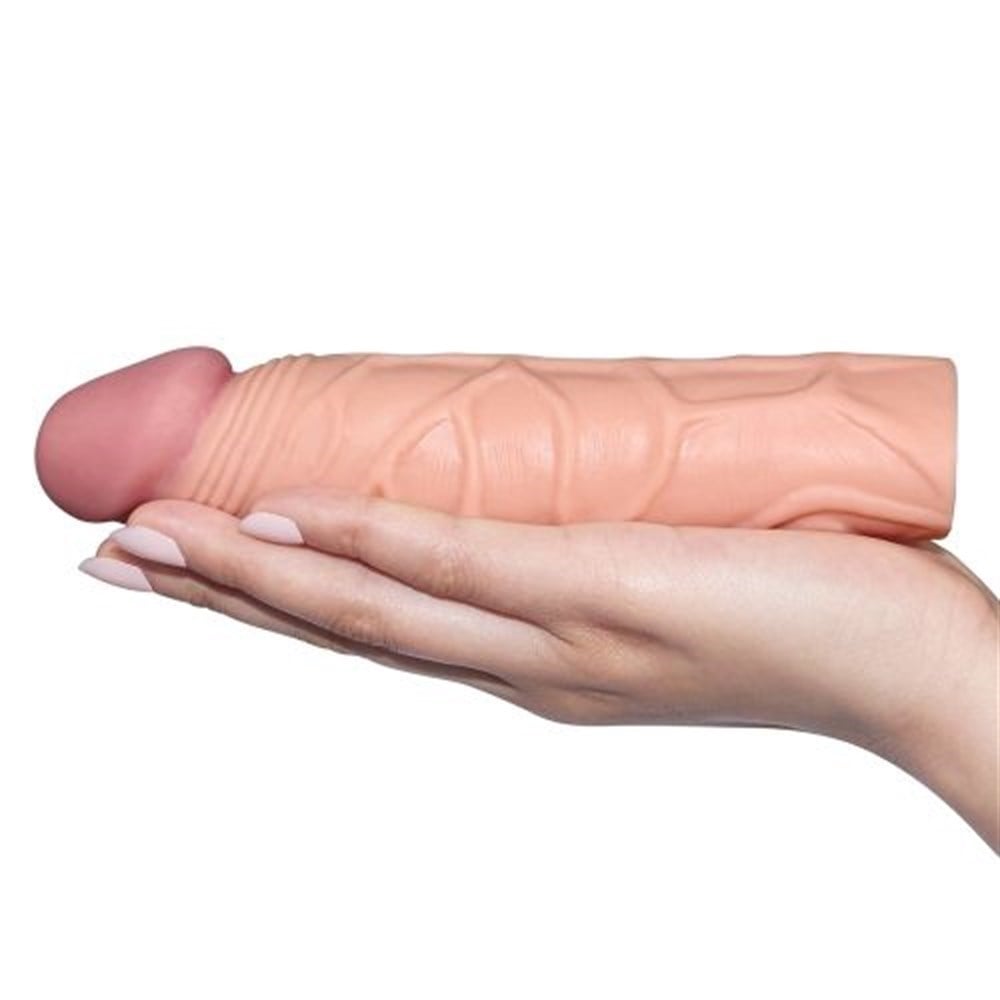 X-Tender 17cm Realistik 3cm Dolgulu Penis Kılıfı