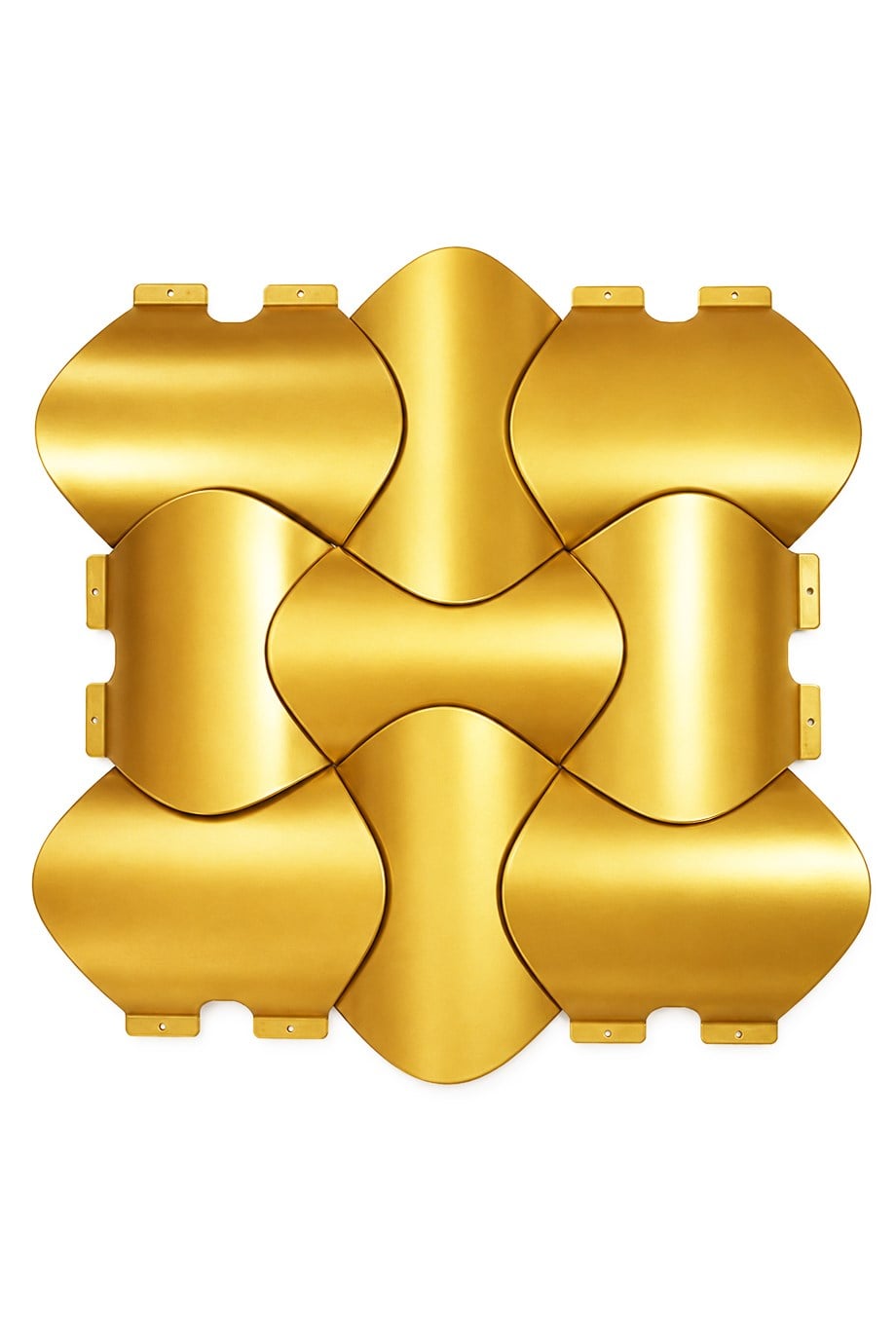 3D Venus Wall Panel Gold