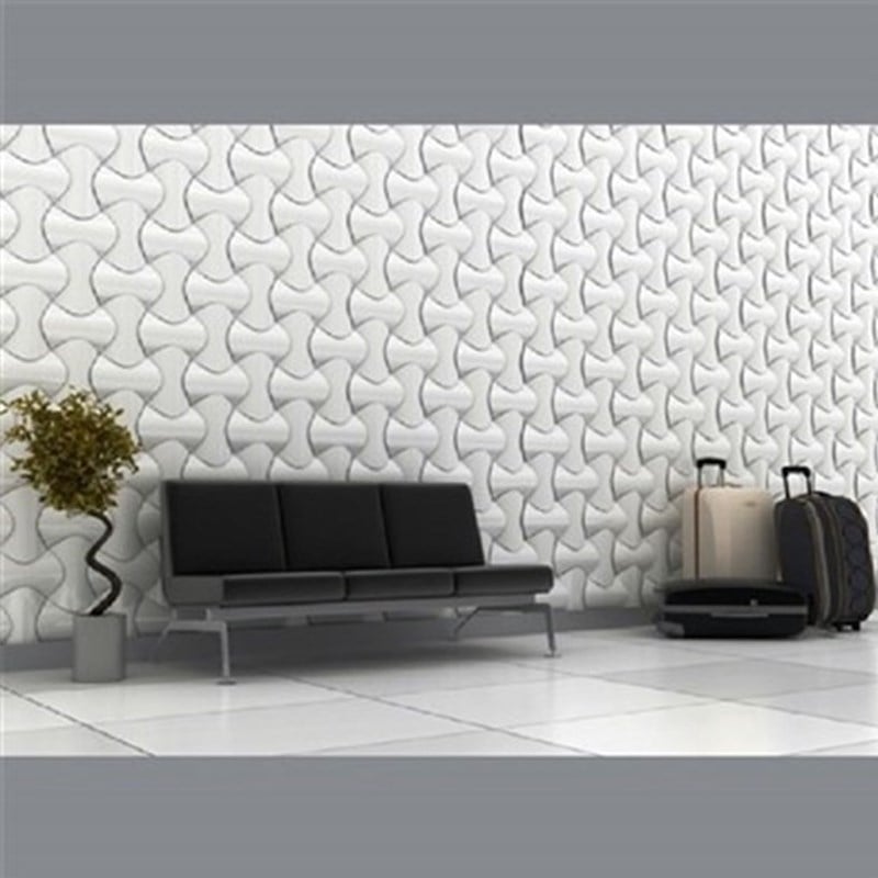 3D Venus Wall Panel White