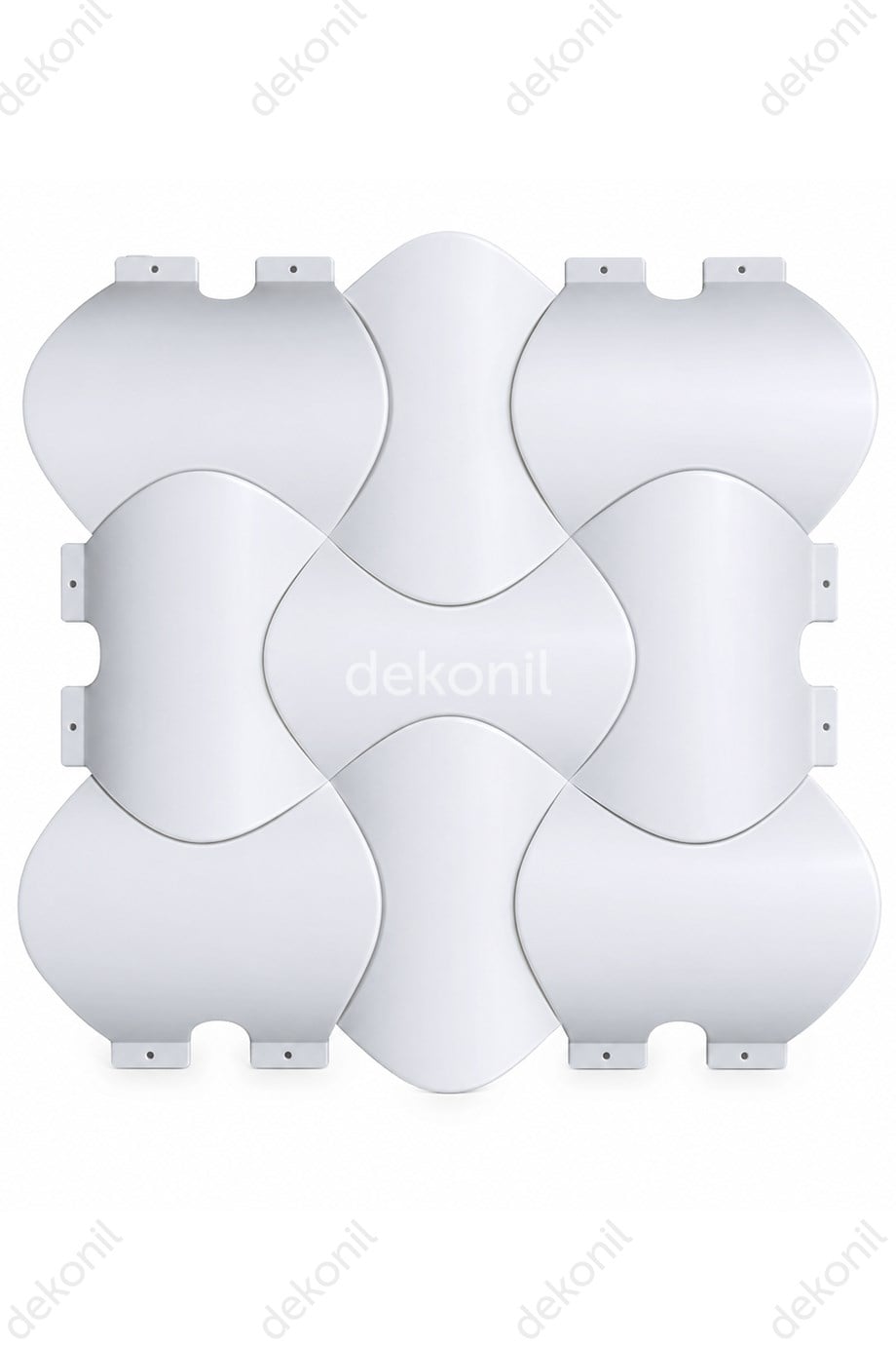 3D Venus Wall Panel White