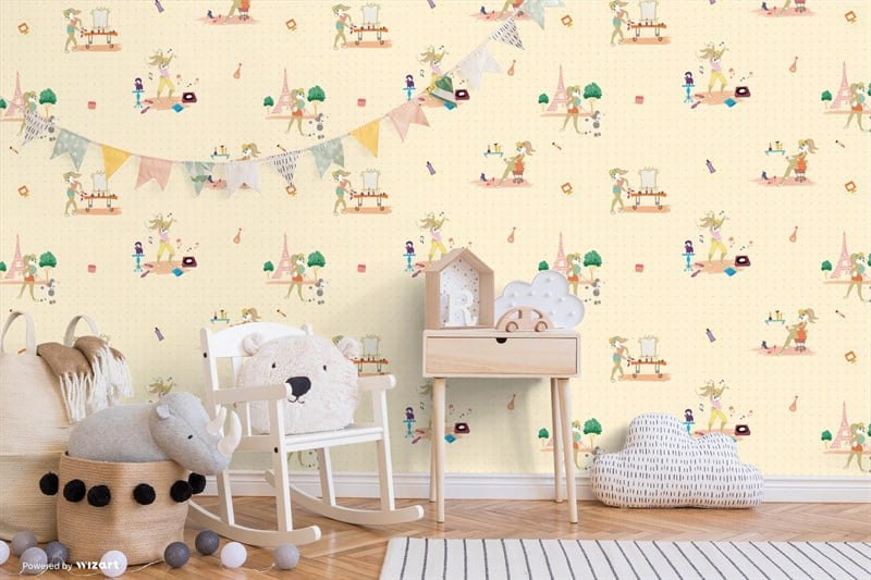 Adawall Ada Kids Bugs Bunny Çocuk Odası Duvar Kağıdı 8932-1