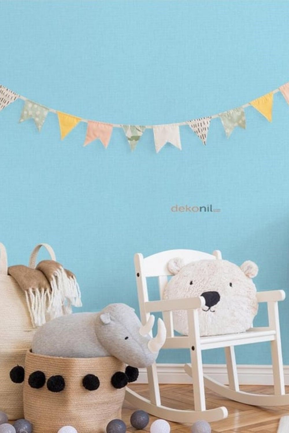 Adawall Ada Kids Hasır Çocuk Odası Duvar Kağıdı 8943-4