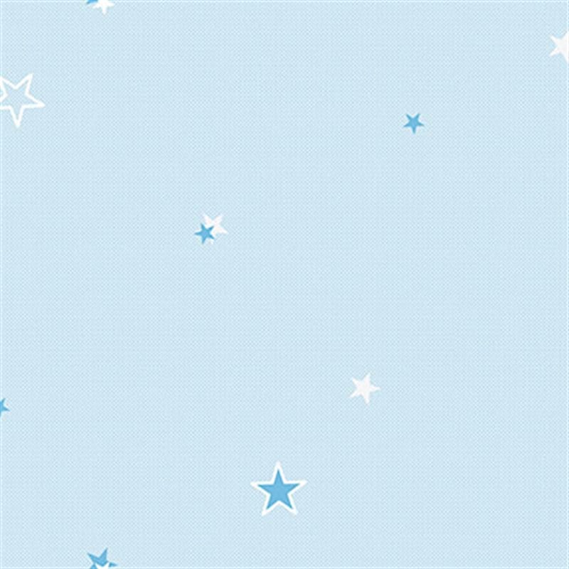 Adawall Ada Kids Mavi Yıldızlı Çocuk Odası Duvar Kağıdı 8913-1