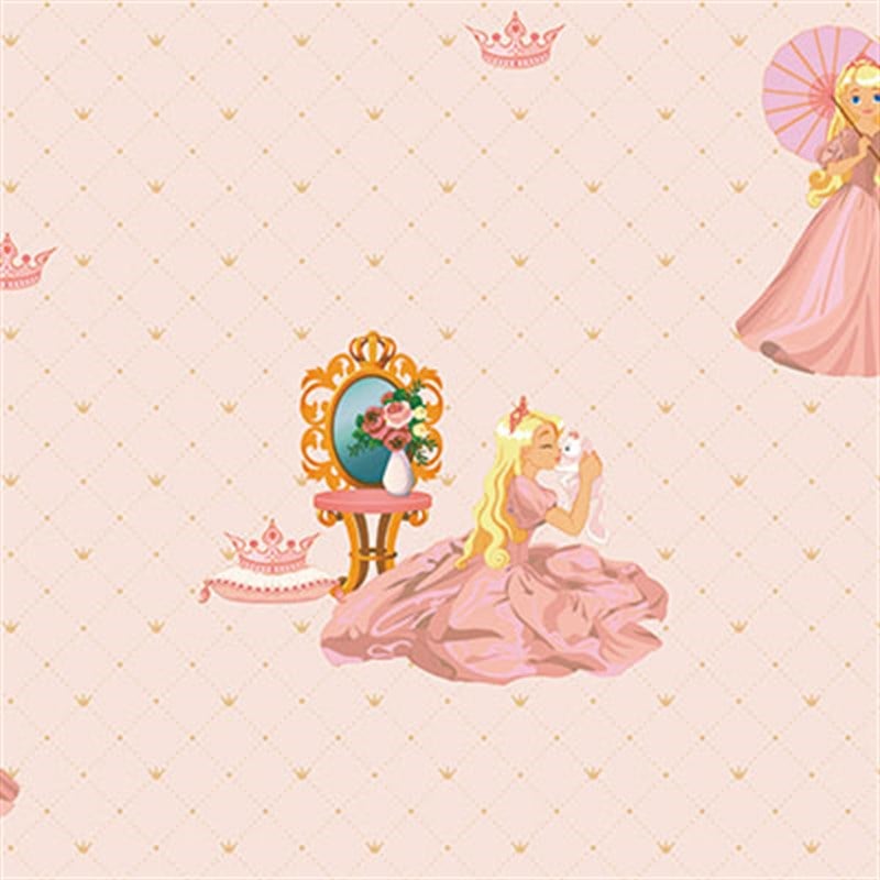 Adawall Ada Kids Pembe Kız Çocuk Odası Duvar Kağıdı 8910-2