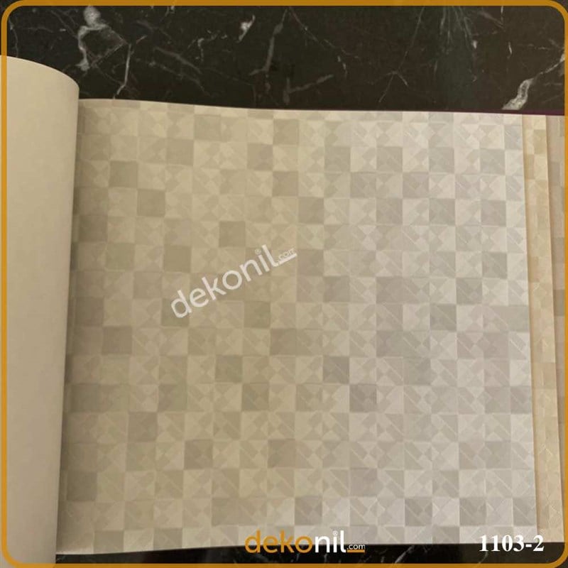 Adawall Beta Geometrik Duvar Kağıdı 1103-2 l Dekonil