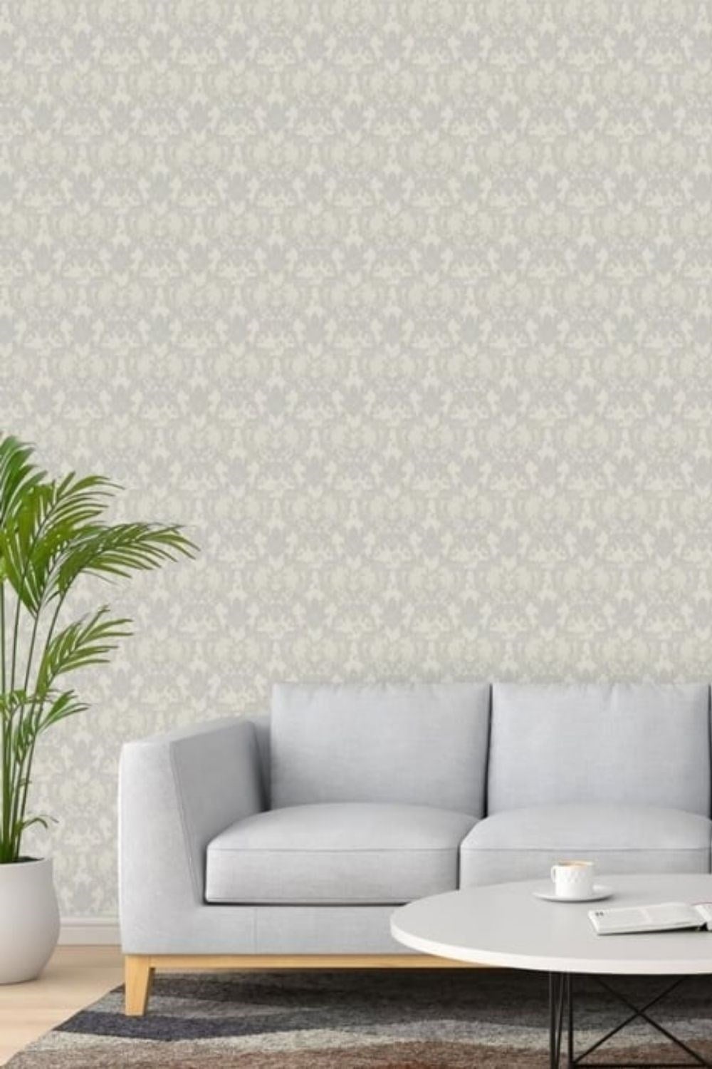 Adawall Dante Damask Desenli Duvar Kağıdı 1411-3