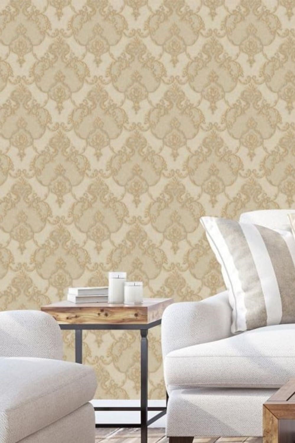 Adawall Dante Damask Desenli Duvar Kağıdı 1403-5