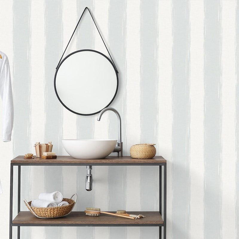 Adawall İndigo Çizgili Duvar Kağıdı 4709-2