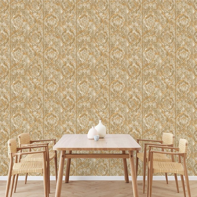 Adawall İndigo Damask Duvar Kağıdı 4713-2