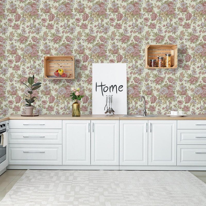 Adawall Kalinka Flower Pattern Wallpaper 5806-4