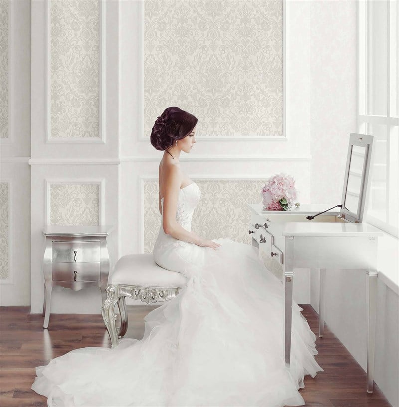 Adawall Kalinka Damask Desenli Duvar Kağıdı 5804-1