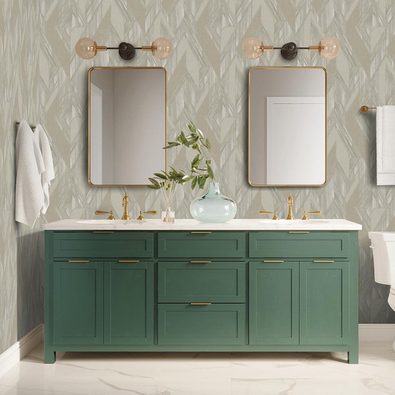 Adawall Octagon Geometrik Desenli Duvar Kağıdı 1205-3