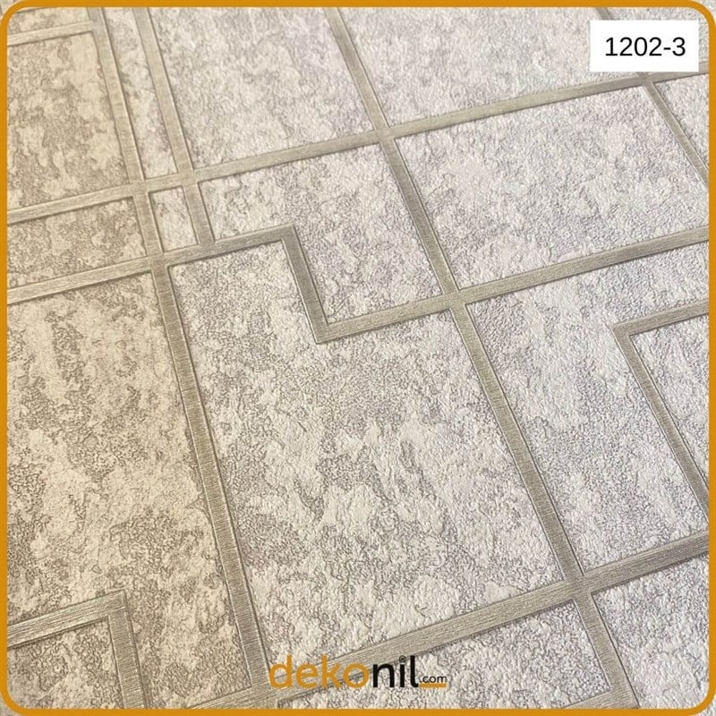 Adawall Octagon Geometrik Desenli Duvar Kağıdı 1202-3 | Dekonil