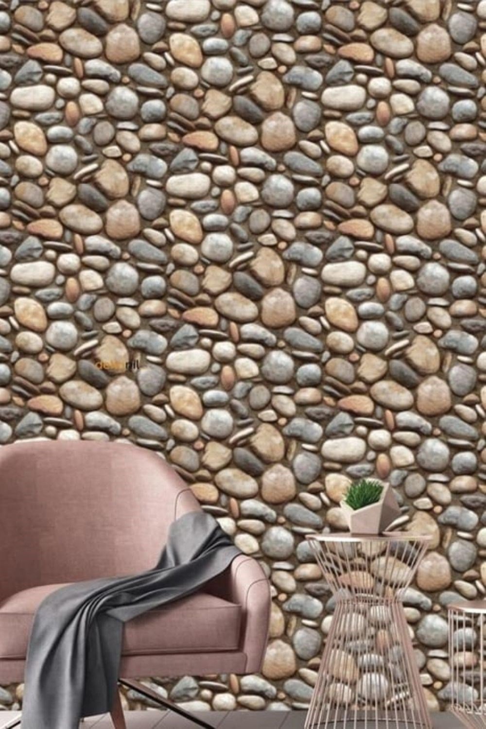 Adawall Roka Stone Pattern Wallpaper 23113-2