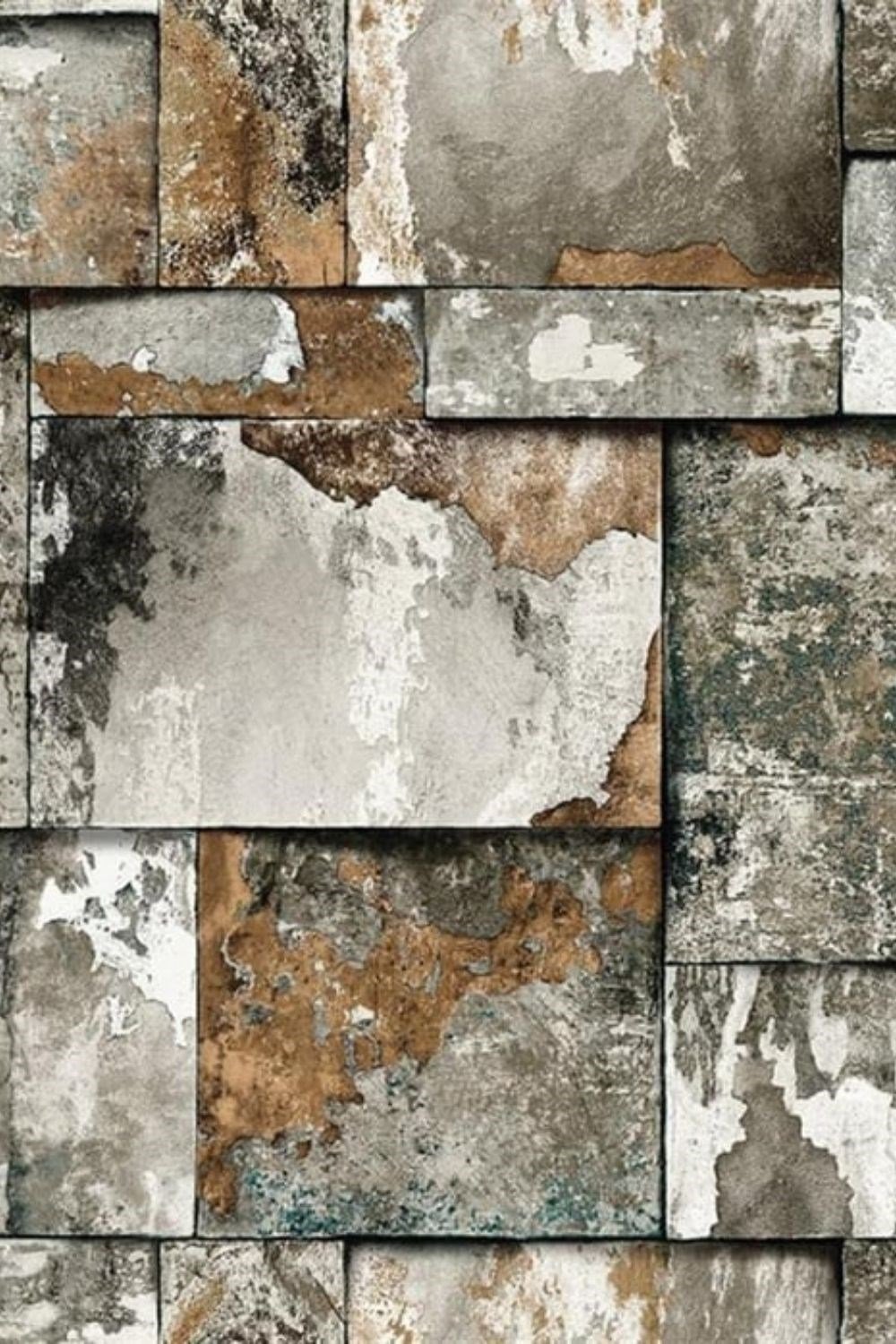 Adawall Roka Taş Desen Duvar Kağıdı 23106-3