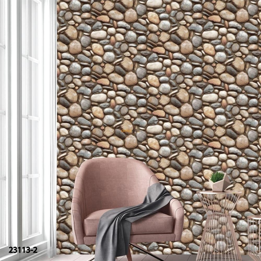 Adawall Roka Taş Desen Duvar Kağıdı 23113-2
