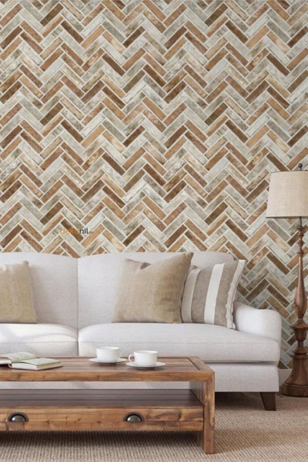 Adawall Roka Brick Pattern Wallpaper 23105-3