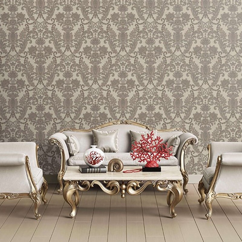 Adawall Rumi Damask Pattern Wallpaper 6804-2