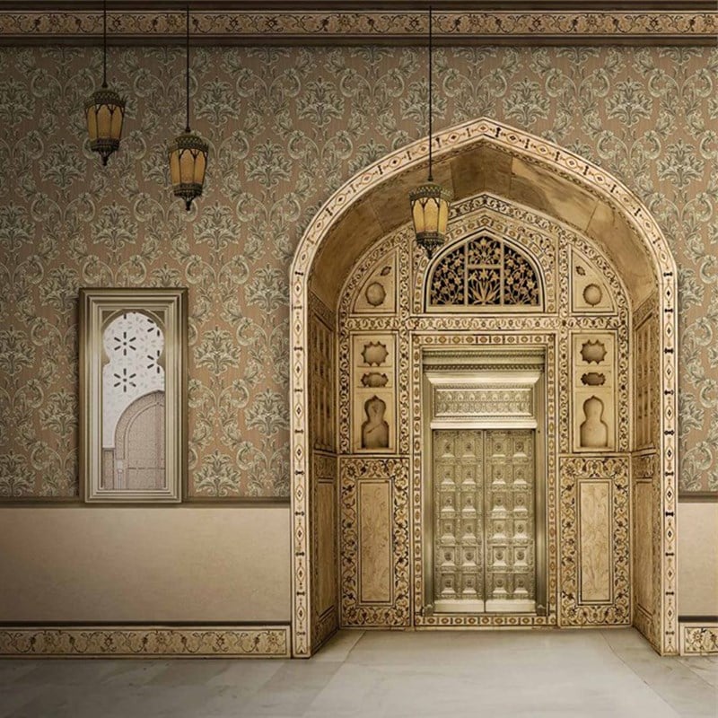 Adawall Rumi Damask Duvar Kağıdı 6808-4
