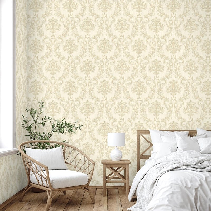 Adawall Rumi Damask Pattern Wallpaper 6808-1