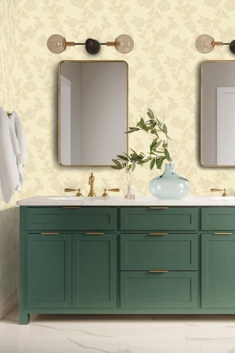 Adawall Signature Flower Pattern Wallpaper 1010-2