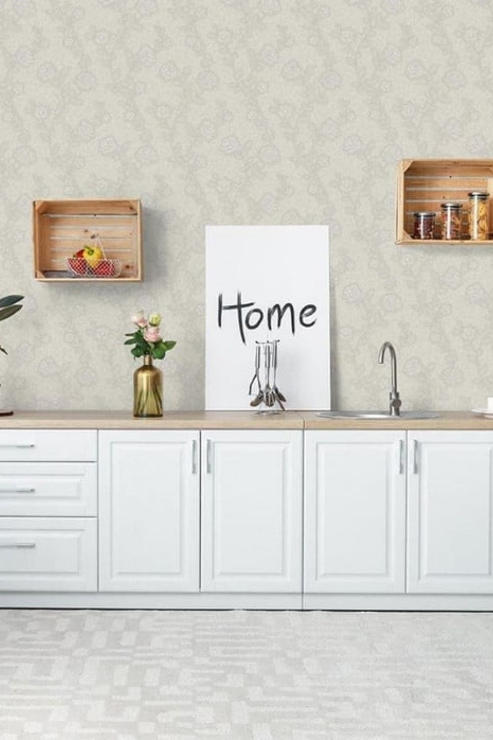 Adawall Signature Flower Pattern Wallpaper 1010-5