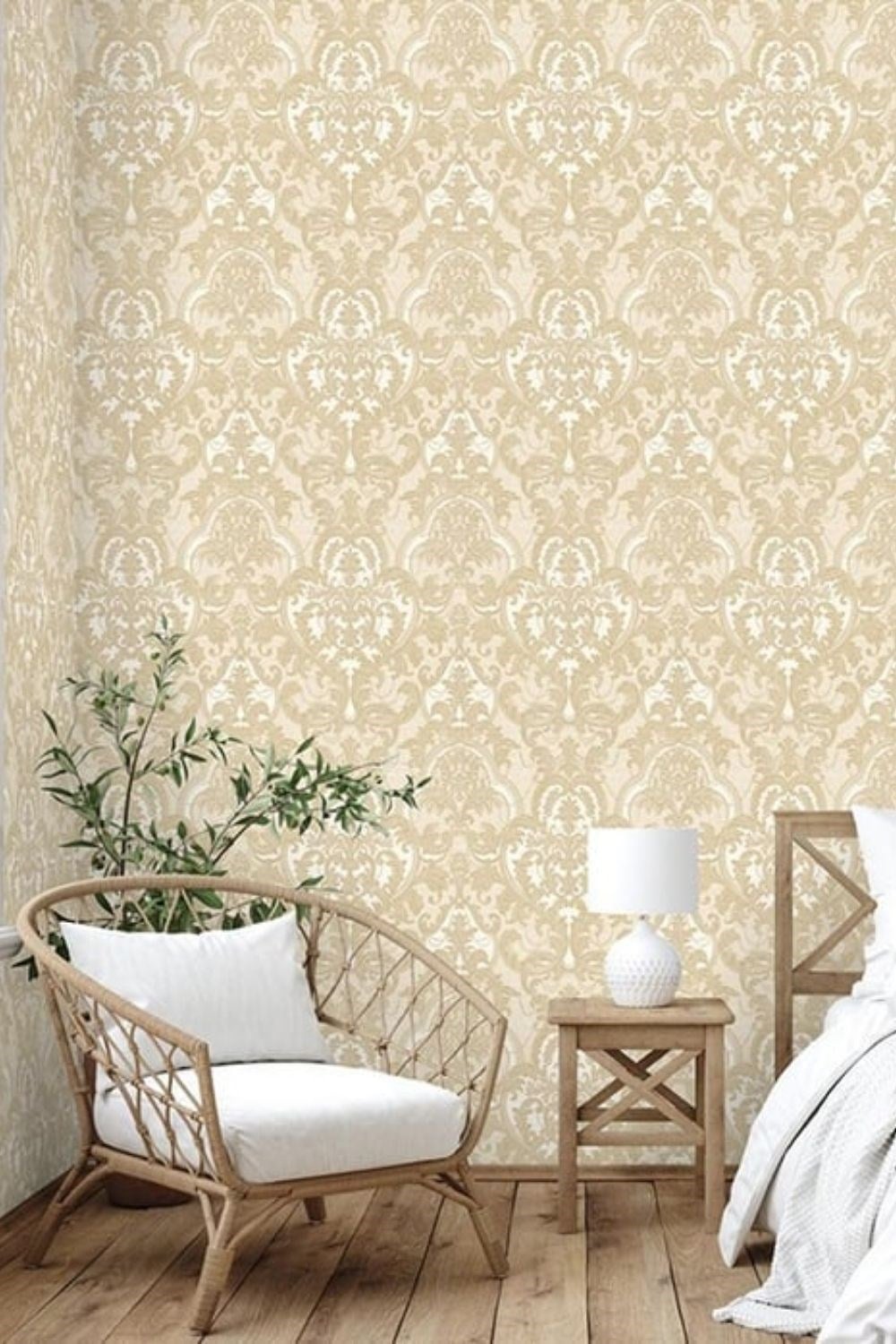Adawall Signature Damask Pattern Wallpaper 1002-5