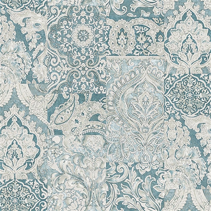 Adawall Tropicano 9911-5 Mavi Desenli Duvar Kağıdı