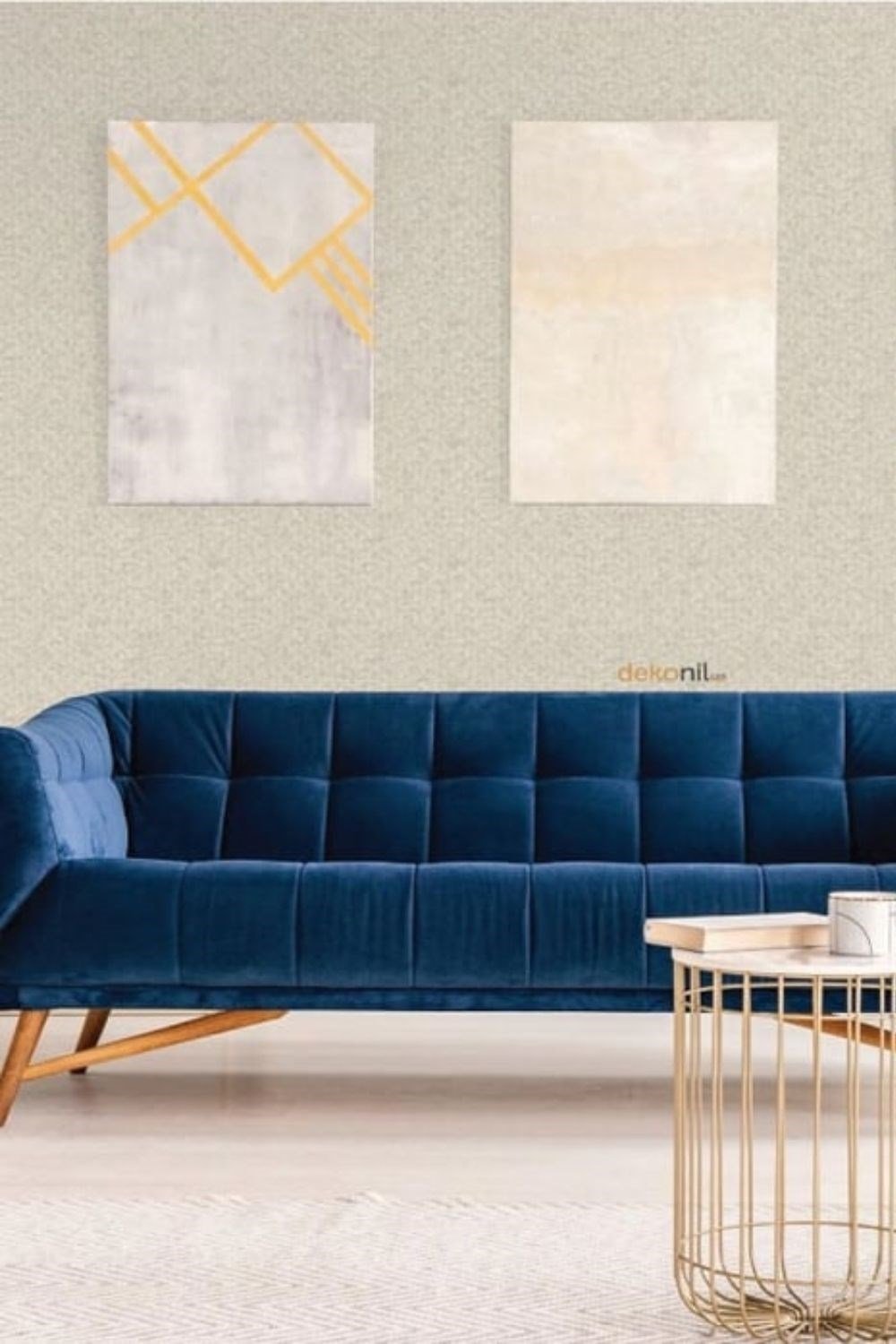 Adawall Vera Geometrik Desen Duvar Kağıdı 1511-3