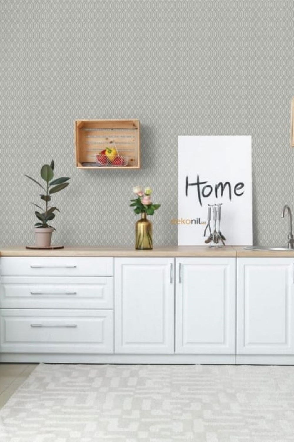 Adawall Vera Geometrik Desen Duvar Kağıdı 1502-3