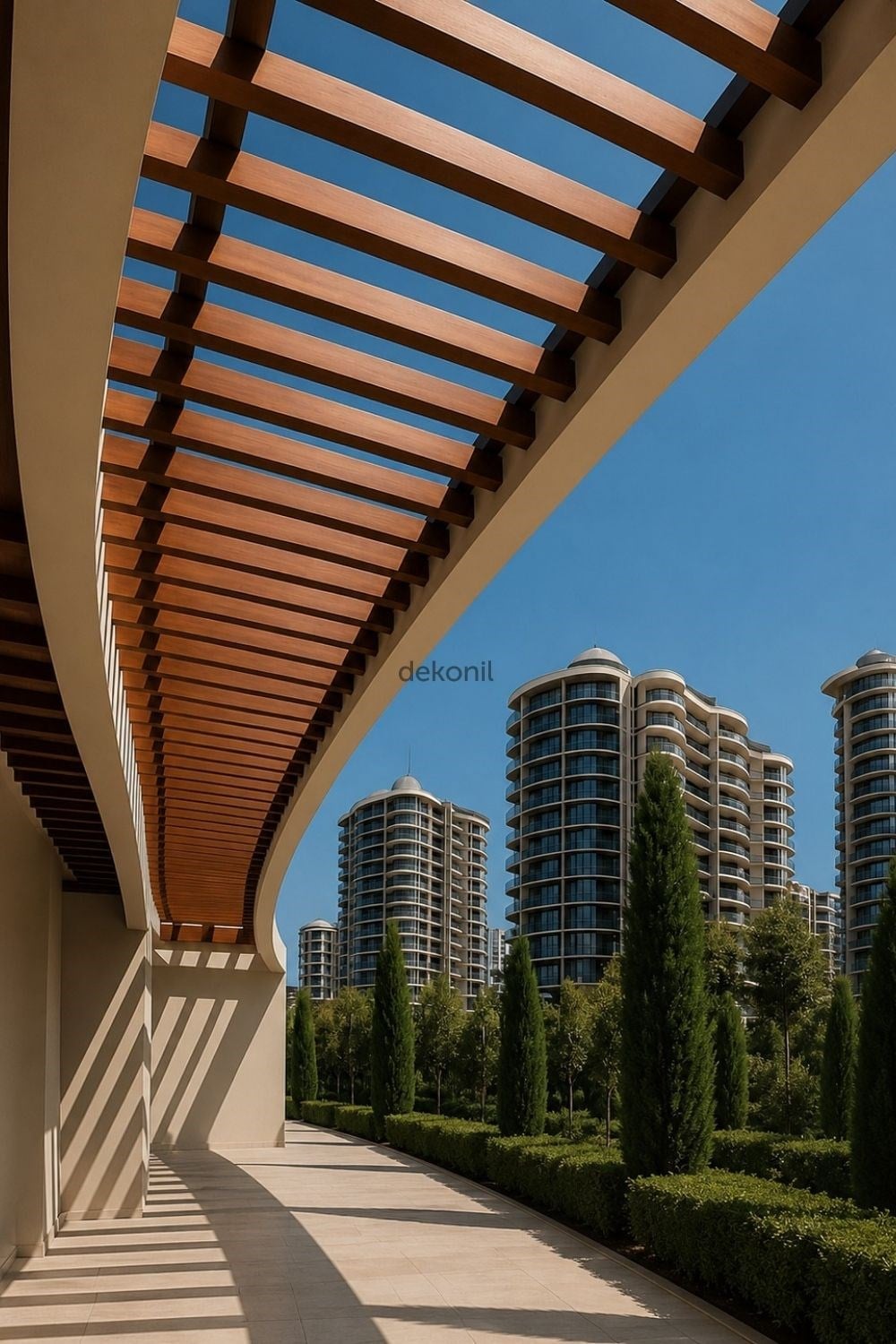 Maple Composite Separator Wall Partition Profile 4*10*280 cm