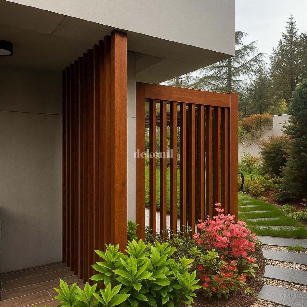 Akçaağaç Kompozit Seperatör Duvar Bölme Profili 4*10*290 cm