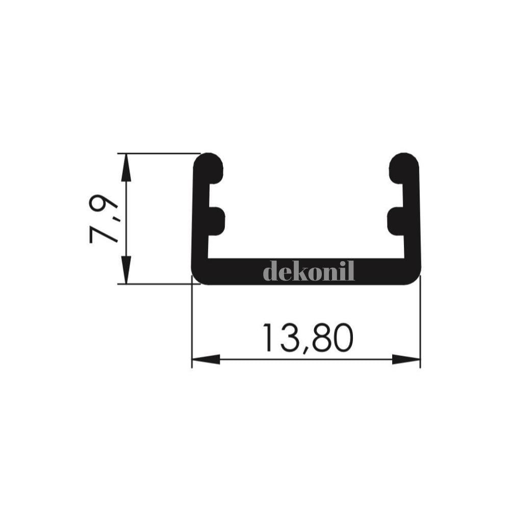 Acoustic Panel Aluminum Case Daylight Led Light 40 cm