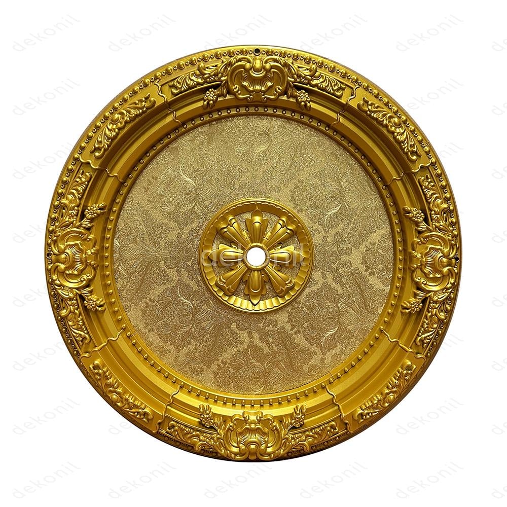 Altın Oval Saray Tavan 90cm